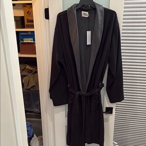 UGG Black and Gray Robe